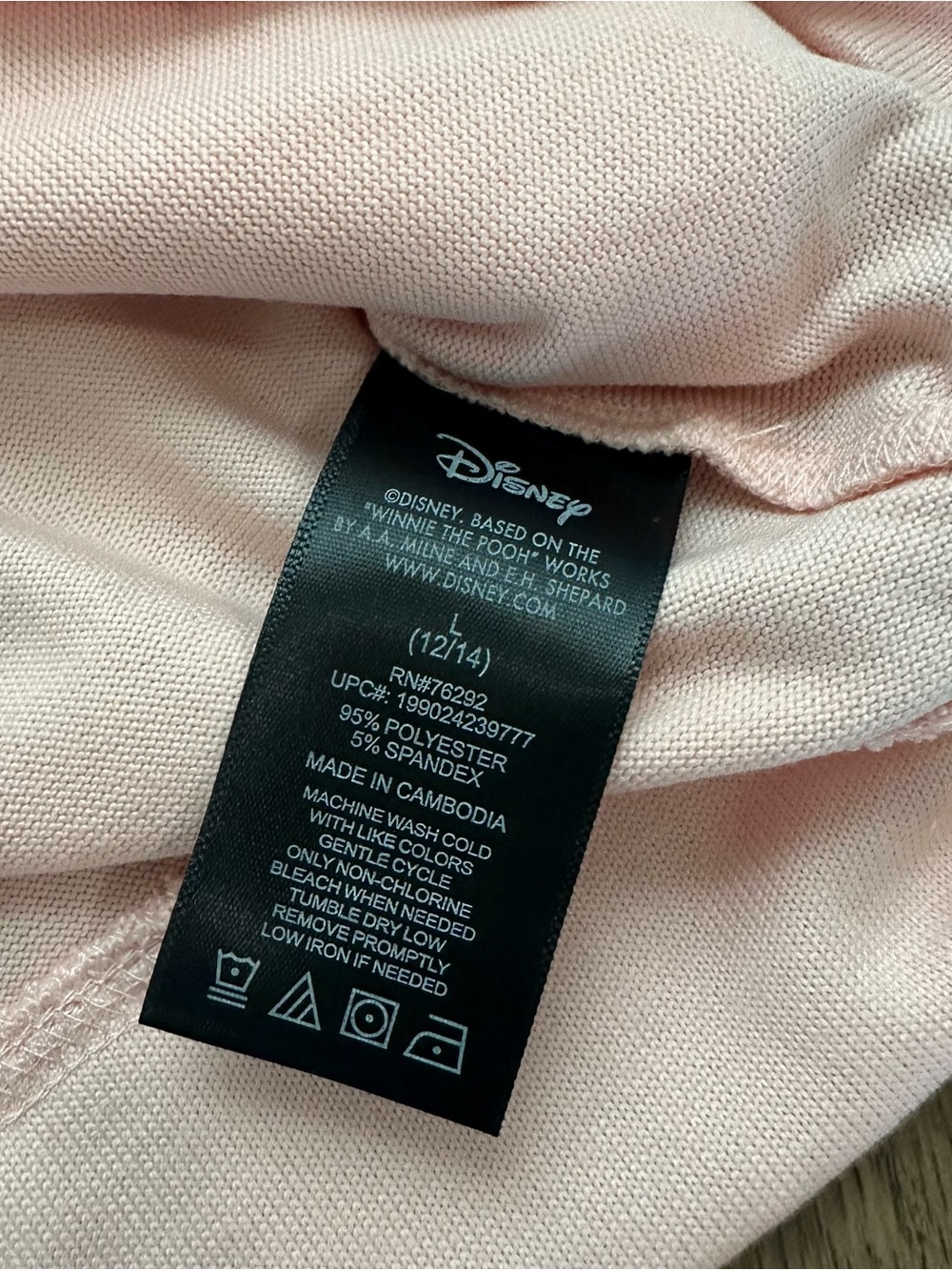 NEW! Disney Winnie the Pooh Women’s 2-Piece Pajama Lounge Set, Disneyland, Large - Picture 12 of 12